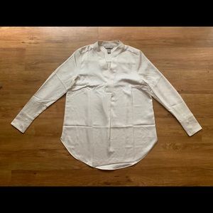 H&M off white blouse